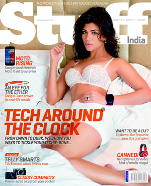 Archana Vijaya on Stuff India Magazine cover