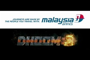 Malaysia Airlines partners Dhoom:3
