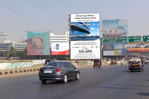 Global Advertisers acquires largest size hoarding in India