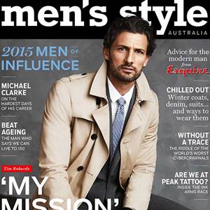 Men’s Style unveils new look and first male cover star